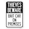 Signmission Safety Sign, 12 in Height, Aluminum, 22821 A-1218-22821 - alternate 1